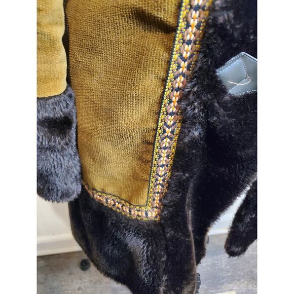 Vintage Corduroy Faux Fur Coat and suit industry UNION 1950,60s,70s? - Picture 9 of 13